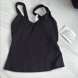 Black Camisole Top with Sleek Design